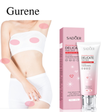 Gurene민감부위 미백 젤 | 4주 색소침착 완화 사타구니 입가 유두 3중 케어 저자극 안심 미백, 1개, 30g