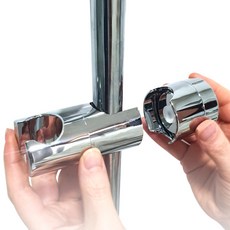 바스텔러 초간단 샤워기거치대 욕실 슬라이드바 샤워 행거 걸이 교체, 1개