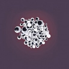 100P DD 눈알 11471 스티커 혼합 인형 접착 눈 만들기 sky+125aT