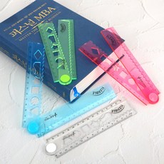 불꽃마켓 접이식 도형 말랑자 30cm 말랑자 겹자