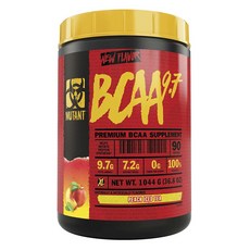 Mutant BCAA支鏈胺基酸補充粉 蜜桃冰茶口味, 1044g, 1個