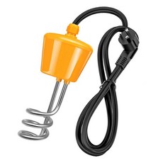 돼지꼬리 히터 물히터 물데우기 수중히터 가열봉 3KW, 2500W 2m 분리형 플러그, 기본 색상