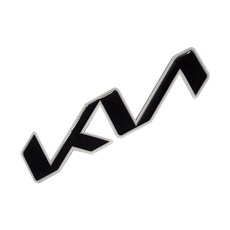 기아 스포티지 전용 레터링 엠블럼 교체형 후면 트렁크 로고 메탈 자동차 튜닝 백색, 1세트(앞,뒤), 기아스포티지