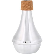 코크와 함께하는 트럼펫 음소거 - 실내 연주를 위한 소음기 황동 악기 부품 소리 감소 액세서리 연습