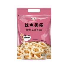 KAKA 魷魚香圈 台式鹽酥風味, 1個, 80g