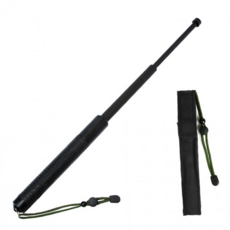 루체트리 삼단봉 호신용품 블랙 휴대용 여성 경찰봉 진압봉 호신