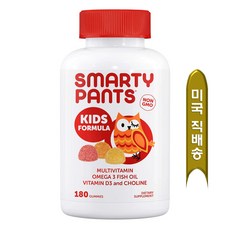 스마티팬츠 어린이 종합 멀티비타민 180정 (구미) Smarty Pants Kids Complete Multivitamin 180 Gummies, 1개