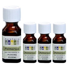 아우라카시아 퓨어 에센셜 오일 플리징 팔마로사, 15ml, 4개