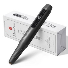 멜로디수지 펜 모양 휴대용 무선 네일 드릴 PC180G 25000RPM 충전식 전동 파일 LED 디스플레이 포함 모든 케어 매니큐어 다듬기 아크릴 젤 제거에 아티스트 가정에서, Black