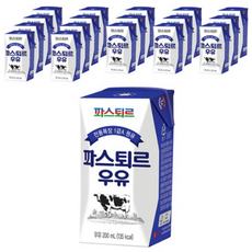 파스퇴르 전용목장 우유, 180개, 200ml