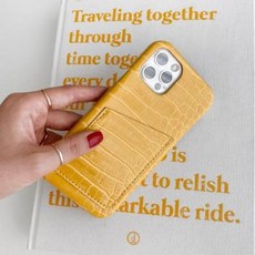 [교보문고] 태블리스 아이폰 케이스 11 12 13 mini pro 악어 가죽 HP-8992, 옵션:13 pro퍼플