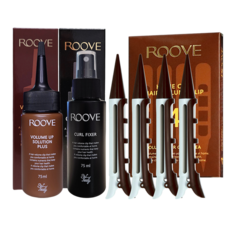 셀헤디 루베 볼륨업솔루션 플러스 뿌리볼륨펌 1세트 (펌제 1통+픽서 1통+클립4개입 1박스), 1개