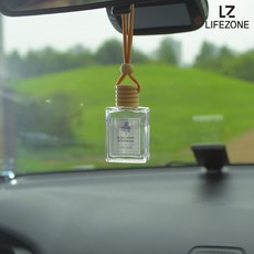 라이프존 네이처 통풍구 클립형 걸이형 자동차방향제 미니디퓨저 15ml 1P, 블루베이 앤 화이트머스크, 1개