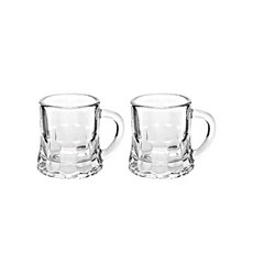 글라스락 강화유리컵+유리잔 2p 세트, 77. 미니 손잡이 소주잔 2p, 1개