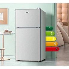 1등급 소형냉장고 원룸냉장고 미니 냉장고 부동산, 골드 128D
