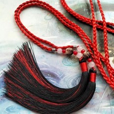 手工原創漢服宮縧腰繩 古風流蘇禁步腰帶 情侶款禮物 - 台灣出貨