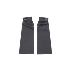 [미세키서울] Shirring knit leg warmer CHARCOAL