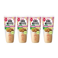 큐피 세계를 맛보다 마요네즈 스위트칠리맛, 135mg, 4개