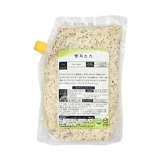 바로푸드 렌치소스 샐러드드레싱 1kg, 1개, 1L