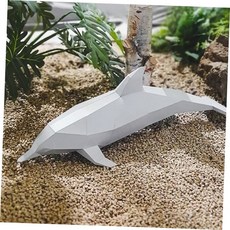 종이인형 돌고래 종이공예 장식 입체 페이퍼 크래프트 3D, 본상품