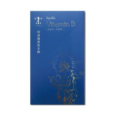 Apollo 男性B群膠囊 專為男性打造活力補充配方, 1個, 30顆