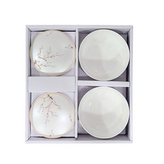 매화 봉황 반상기세트 6P 예물 혼수반상기 샤론주방, 1개, 공기2P+뚜껑2P+대접2P, 매화반상기(6P세트)