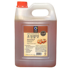 청정원 조청쌀엿 조청황물엿, 1개, 5kg