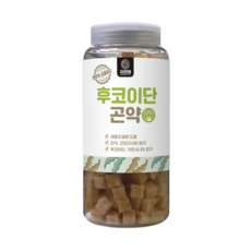 자연애보틀 후코이단 강아지 건강 간식, 곤약다시마, 520g, 1개