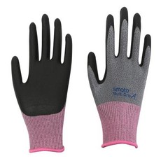 SMATO NBR폼코팅장갑 멀티그립 A 회색(S) 택배 작업, 10개