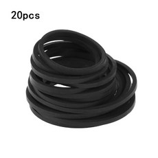 20PCS 범용 믹스 카세트 테이프 기계 벨트 레코더에 모듬 일반 사각형 고무 워크맨 DVD 드라이브 21 52mm, D -Width 2mm, 한개옵션1
