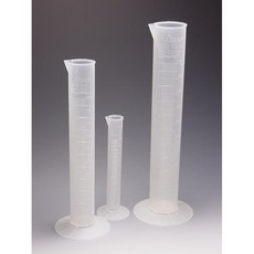 플라스틱 메스 실린더 PP Graduated Cylinders / (주)고려에이스과학 제품, 1/EA, 50mL (1mL), Ø 25 X 200mm