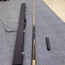 【臺灣出貨】戰神臺球桿小頭斯諾克中式黑八黑8球桿美式九球桌球桿檀木包郵代-奢尚匯品, DLP木牌杆盒套裝-中頭11.5MM, 1個