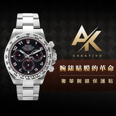 RX8手錶保護膜 AK系列 Rolex D2-L 適用於116505/116506/116509（舊扣）, 1個