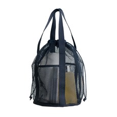 모아무어 물빠지는 목욕바구니 메쉬백, 네이비