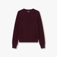 JAJU 여 메리노울 라운드넥 니트 J114402106070 651657