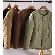 깔깔이패딩 점퍼 경량 군용 항공점퍼 기모 누빔
