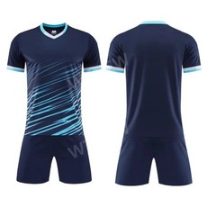 족구 의류 남자 축구 배구 유니폼 반바지 반티 운동복 성인 훈련 3XL, 2XL, 사파이어