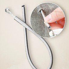 민쿠샵 바지끈끼우는도구 바지 고무줄 스프링 실꿰는도구