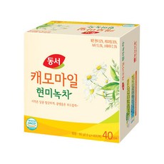 동서 캐모마일 현미녹차 1.5g 40개입 x3개, 3개