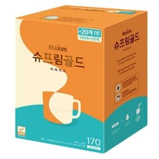 기타 동서 맥심 수프림골드 커피믹스 170T (150T+20T), 단일