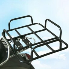 BTR 오토바이 자전거 짐받이 연장 프레임 난간형, 1개, 블랙