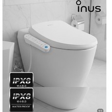 이누스 99.9%살균 IPX8 완벽방수비데 직수형 필터없는 ISA-8500, 방문설치