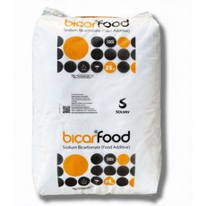 【肥肥】烘培愛用 泰國廠 Solvay 食品級 小蘇打粉 小蘇打 碳酸氫鈉 NaHCO3 麵包專用 蔬果清洗 居家清潔, 1個, 25kg