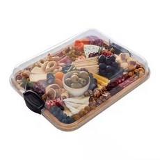 台灣發貨 統編 限時下殺 卡扣多功能戶外露營酒店透明蓋子食品罩 木竹闆盤 防塵涼菜食品蓋, 1個