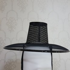 예당우리옷 양반갓 선비갓 돌쟁이갓 어린이갓 백일아기갓 흑립 전통모자, 1개