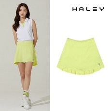 헤일리골프 여성 언발란스 플리츠 큐롯 스커트 HUAKK1022