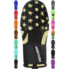 Penveer 야구 슬라이딩 장갑 청소년 및 성인 야구용 슬라이딩 장갑 소프트볼 슬라이딩 가드 왼손 및 오른손 (핫핑크 청소년), V-Gold 깃발