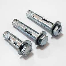 철 슬리브앙카 발코니 난간 더블앙카 M8x35mm, 1개