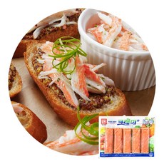 지케이푸드 한성 크래미H 90g 게맛살 샐러드 유부초밥 아이간식, 1개
