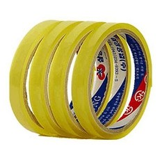 컷터류 OPP박스테이프(투명) 입수량 12mm 25M 4EA, 1개